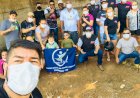 Grupo Turma do Bem entrega cestas básicas para famílias carentes de Aparecida de Goiânia