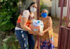 GABRIELA ALVES ENTREGA CESTAS DE ALIMENTOS A FAMÍLIAS DA VILA PERPÉTUO SOCORRO