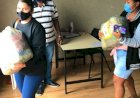 PREFEITURA DE TRINDADE ENTREGA CESTAS A MORADORES DA REGIÃO DO CRAS MARCELO BARBOSA, NA REGIÃO LESTE