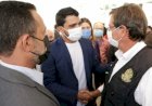 PREFEITO MARDEN JÚNIOR PARTICIPAL DE EVENTO COM GOVERNADOR DE GOIÁS, RONALDO CAIADO E COM MINISTRO DO TURISMO, GILSON MACHADO NETO EM BUSCA DE APOIO PARA TURISMO DE TRINDADE