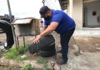 POR DETERMINAÇÃO DO PREFEITO MARDEN JÚNIOR, FRENTES DE SERVIÇOS DA PREFEITURA DE TRINDADE RECOLHEM PNEUS EM BORRACHARIAS DA CIDADE
