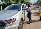 PREFEITURA DE TRINDADE REALIZA BLITZ CARNAVAL SEGURO, NA AVENIDA RAIMUNDO DE AQUINO