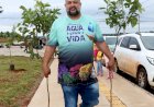 PREFEITURA E PROJETO AMOR EM AÇÃO SE UNEM PARA ARBORIZAR PRAÇA PRINCIPAL DO SETOR SOLANGE