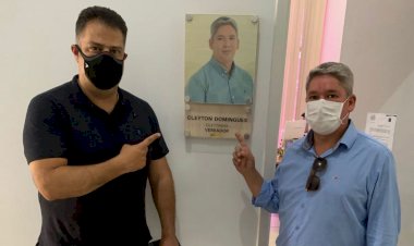 Cleytinho do Flori recepciona o deputado delegado Eduardo Prado em Trindade e viabiliza recursos para obras no distrito de Santa Maria