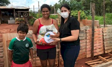 PREFEITURA ENCERRA ENTREGA DE CESTAS BÁSICAS DE 2021 NAS REGIÕES LESTE E CENTRAL DE TRINDADE