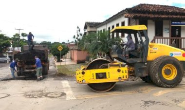 PREFEITURA DE TRINDADE AMPLIA EQUIPES DA OPERAÇÃO TAPA-BURACOS