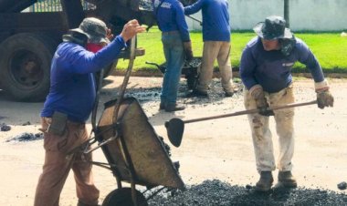 MARDEN JÚNIOR DETERMINA FRENTES DE SERVIÇOS EM VÁRIOS BAIRROS DE TRINDADE