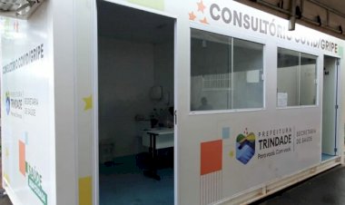 PARA MELHORAR ATENDIMENTO DE PACIENTES COM COVID-19 E GRIPE, PREFEITO MARDEN JÚNIOR IMPLANTA DOIS NOVOS CONSULTÓRIOS MODULARES EM TRINDADE