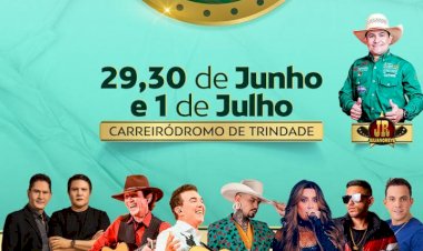 PREFEITURA DE TRINDADE DESTACA PROGRAMAÇÃO CULTURAL DA ROMARIA DO DIVINO PAI ETERNO