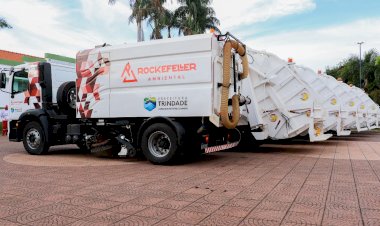 PREFEITURA DE TRINDADE APRESENTA NOVA EMPRESA QUE REALIZARÁ COLETA DE RESÍDUOS URBANOS