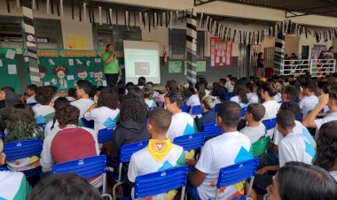 PREFEITURA PROMOVE AÇÃO EDUCATIVA CONTRA DENGUE, ZIKA E CHIKUNGUNYA EM UNIDADES ESCOLARES