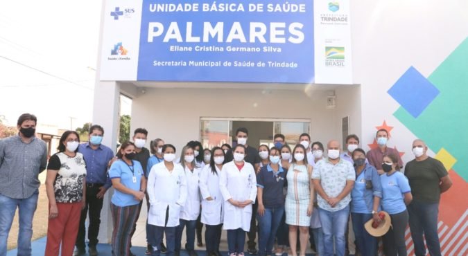 PREFEITURA DE TRINDADE INAUGURA TERCEIRA REFORMA DE UBS NO MÊS DOS 101 ANOS DA CIDADE