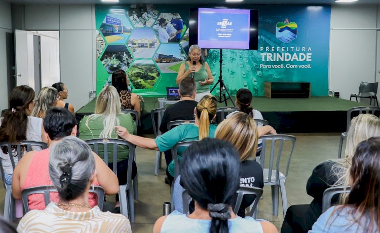PREFEITURA DE TRINDADE PROMOVE PALESTRA SOBRE EMPREENDEDORISMO PARA MULHERES